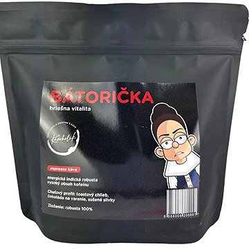 

KÁVOHOLIK, espresso káva Bátorička - 100% robusta, 250g, zrno