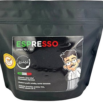 

KÁVOHOLIK espresso směs 70/30, 250g