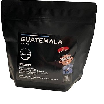 

KÁVOHOLIK, káva Štefánik - Guatemala, 100% arabika, 250g, zrno