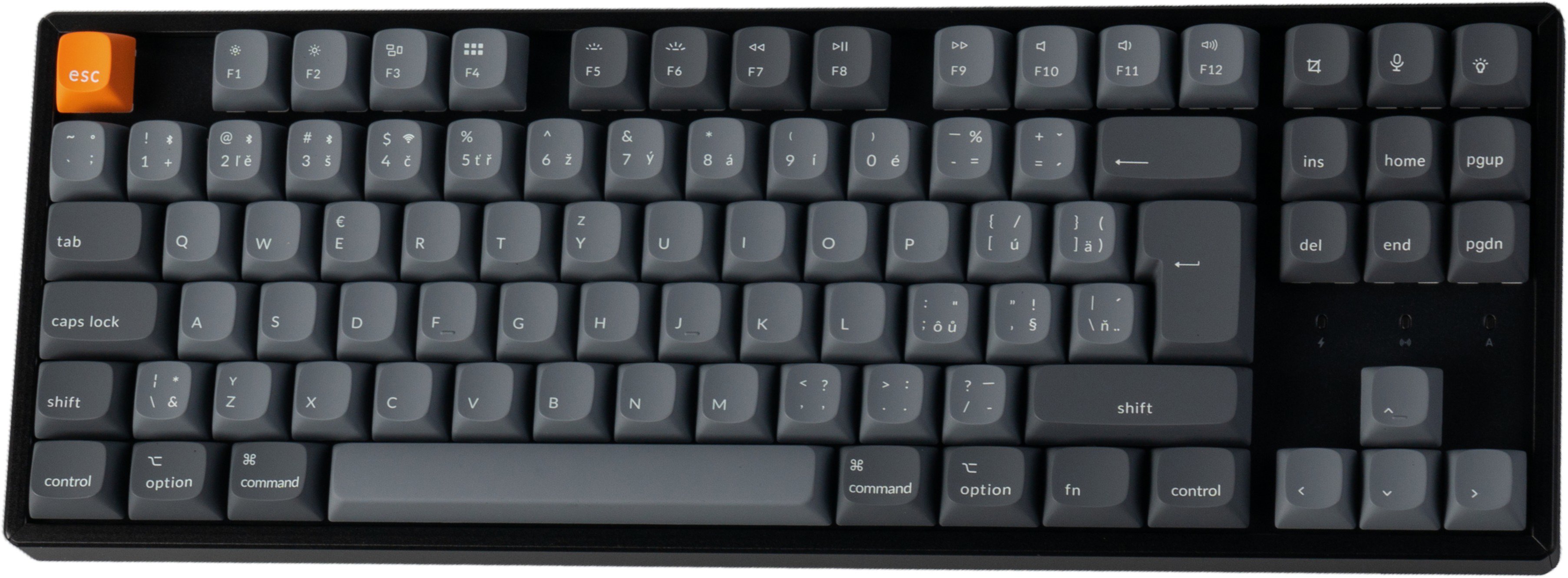 

Keychron K8 Max Swappable RGB Backlight Aluminum Banana Switch - Black, CZ/SK