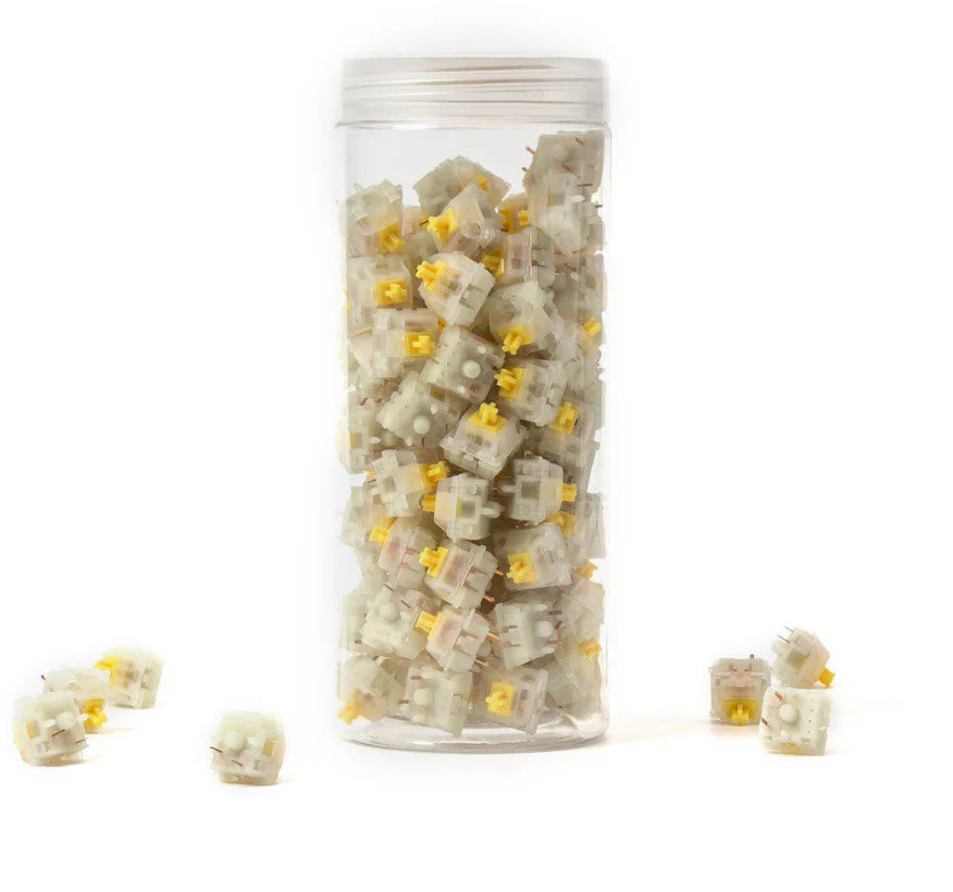 

Gateron KS-3 Milky Pro Switch - Yellow (110 pcs)