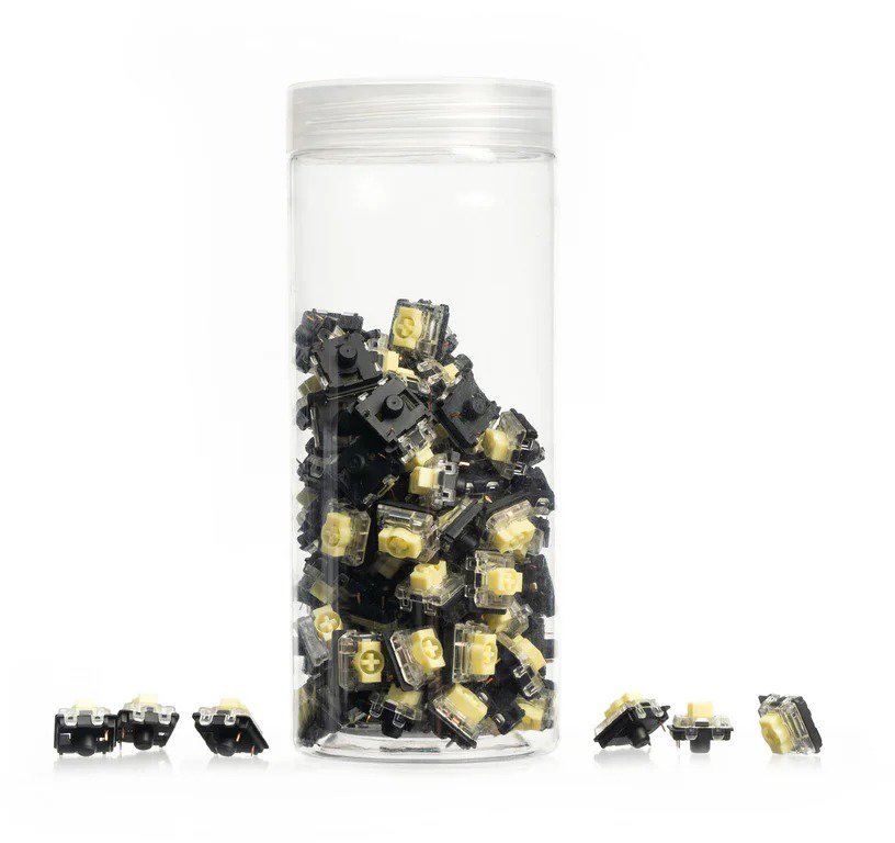 

Gateron KS-33 Low Profile 2.0 Mechanical Switch - Banana (110 pcs)