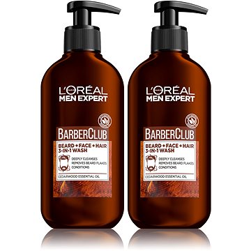 

L'ORÉAL PARIS Men Expert Barber Club 3v1 Gel 2 × 200 ml