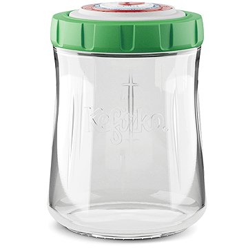

Kefirko Skladovací nádoba, 900 ml, zelená