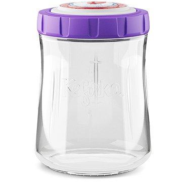

Kefirko Skladovací nádoba, 900 ml, fialová