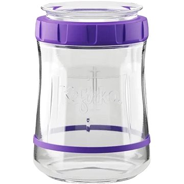 

Kefirko Fermentor kváskového těsta, objem 900 ml, fialový