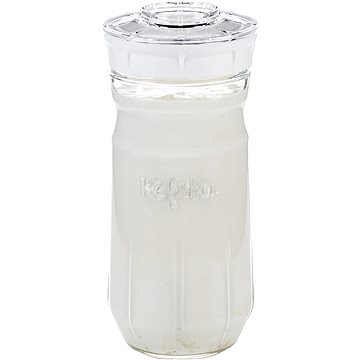 

Kefirko Kefírový kombucha fermerter a pěstební nádoba na klíčky, objem 1400 ml, bílý