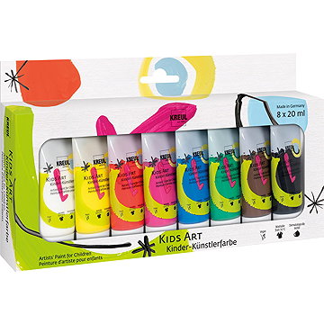 KREUL KIDS ART pro děti, 30 ml x 8 barev
