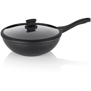 

KELA Stella Nova Wok černý 10 cm 30 cm 5 l litý hliník