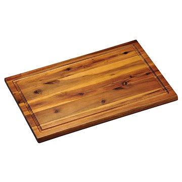 Kesper Krájecí prkénko s dřážkou akátové dřevo 40x26cm - Krájecí deska
