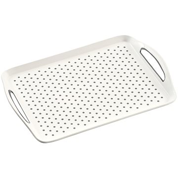 

Kesper Servírovací tác plastový, protiskluzový bílý 45,5 x 32cm