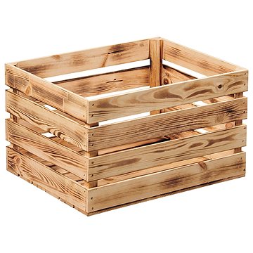 

Kesper Dřevěná opálená bedýnka
