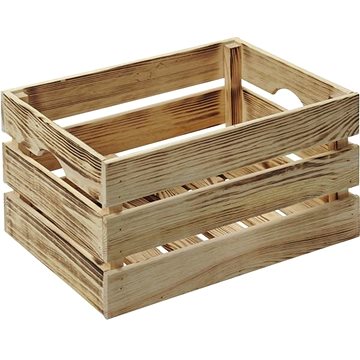 

Kesper Dřevěná opálená bedýnka