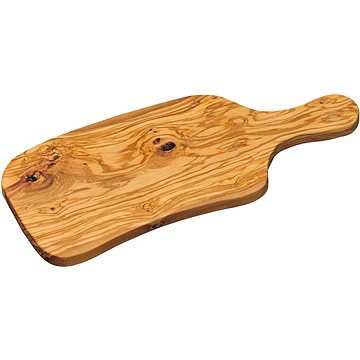 

KESPER Prkénko na krájení a servírování, 39 × 16,5 × 1,6 cm, olivové dřevo