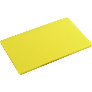 

KESPER Prkénko na krájení, 53 × 32,5 × 1,5 cm, plast, žluté
