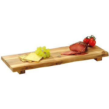

Kesper Servírovací prkénko s nožičkami, 53 × 19 × 2 cm, akáciové dřevo