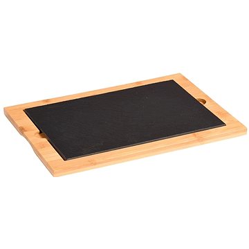 

Kesper Servírovací tác, 36 × 25 × 1,5 cm, břidlice/bambus