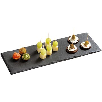 

Kesper Servírovací tác, 38 × 13 × 0,6 cm, břidlice