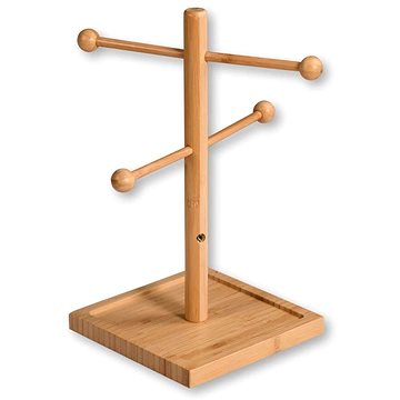 

Kesper Stojan na preclíky a uzeniny, 37 cm, 4 ramena, bambus