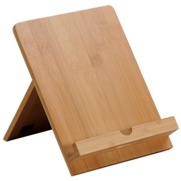 

KESPER Stojan na tablet nebo kuchařku, 18 × 23 × 19,2 cm, bambus