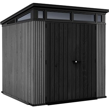 

KETER Domek zahradní PENT 7 × 7 m, šedý