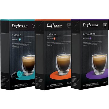 

Caffesso Balíček kapslí Sidamo, Italiano a Aromatico