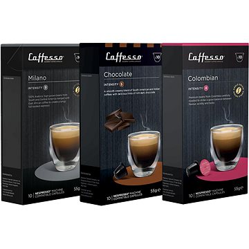 

Caffesso Balíček kapslí Milano, Chocolate a Colombian