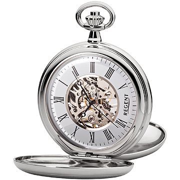 

REGENT Skeletové kapesní hodinky P-700