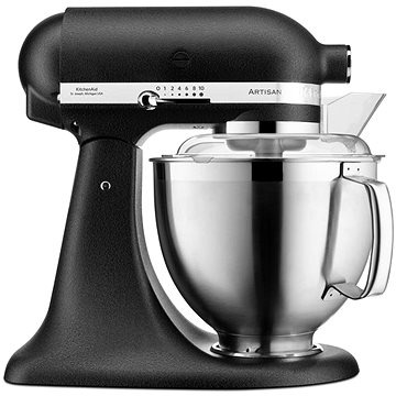 

KitchenAid Artisan 5KSM185, černá litina, 4,8 l