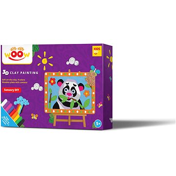

Kids Do 3D Malování Hlínou Panda