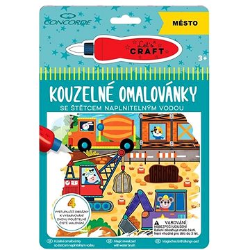

CONCORDE Kouzelné omalovánky - město