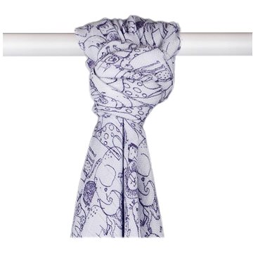 

KIKKO XKKO BMB Bambusová osuška 90 × 100, Safari White/Lavender Aura