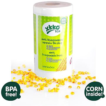 

XKKO ECO biodegradabilní separační pleny 200 ks