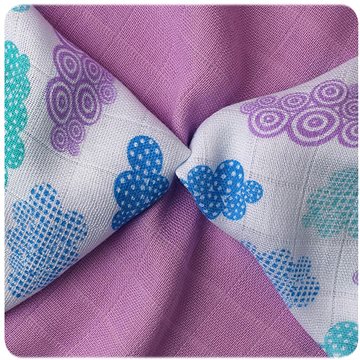 

XKKO BMB Bambusové ubrousky 30 × 30 cm, Heaven for Boys mix 9 ks