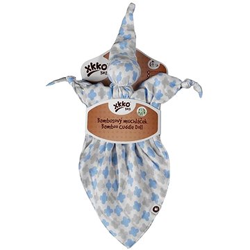 

KIKKO XKKO BMB Bambusový muchláček - Baby Blue Cross