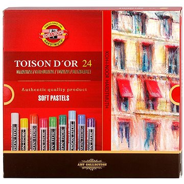 

Koh-i-noor 8514 Křída prašná Toison D´or Soft pastels 24 ks