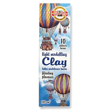 Koh-i-noor 131717/10 - modelovací hmota lehčená, 10 barev