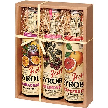 

Kitl Syrob Hitovky Maracuja, Malina a Grep 3 × 500 ml