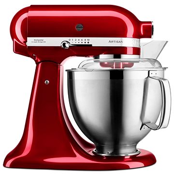 

KitchenAid Artisan Robot 5KSM185PSECA, 185 červená metalíza