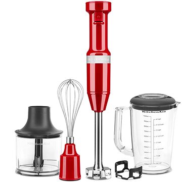 

KitchenAid 5KHBV83EER, Tyčový mixér s příslušenstvím, královská červená