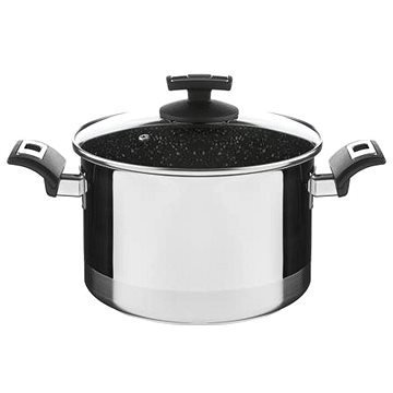 

Kolimax Hrnec s poklicí Ceramaxx Pro Comfort 22cm/ 5,5l, granit černá