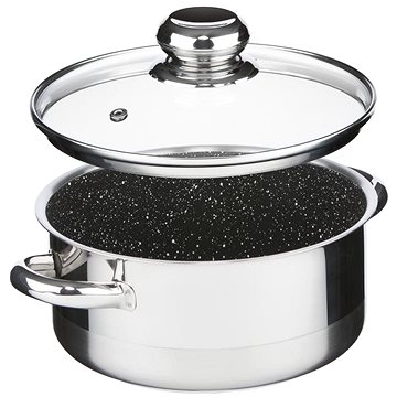 

Kolimax Rendlík s poklicí Cerammax Pro Standard 18cm, 2l, granit černá