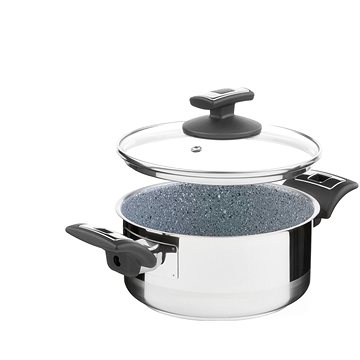 

Kolimax Rendlík s poklicí Cerammax Pro Comfort 18cm, 2l, granit šedá