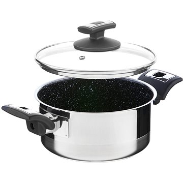 

Kolimax Rendlík s poklicí Cerammax Pro Comfort 18cm, 2l, granit černá