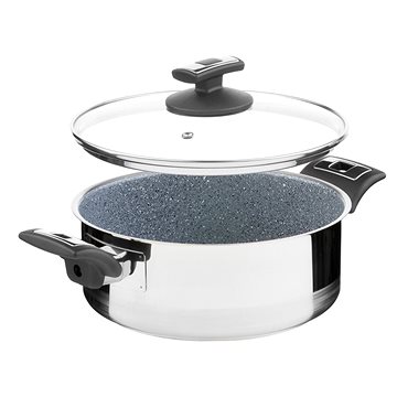 

Kolimax Rendlík s poklicí Cerammax Pro Comfort 22cm, 3l, granit šedá