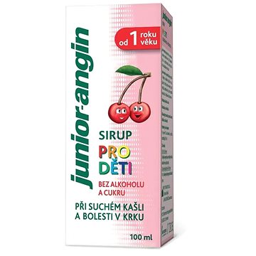 

Junior-angin sirup pro děti 100 ml