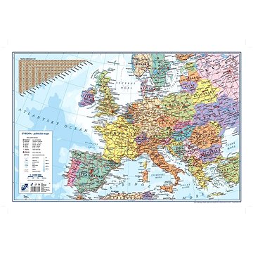 

Karton P+P Podložka na stůl 60×40 - Evropa - 5-805