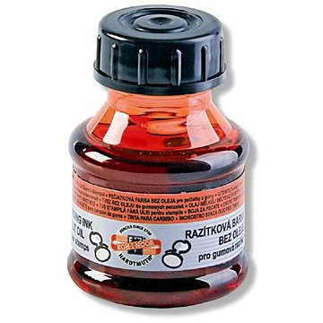Koh-i-noor Razítková barva 50g červená - 142502