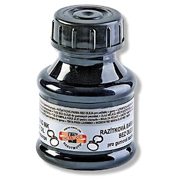 Koh-i-noor Razítková barva 50g černá - 142501