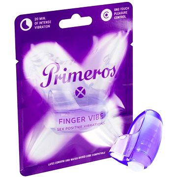 

PRIMEROS Finger Vibe vibrační náprstek, 1 ks